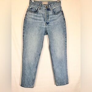 Everlane Blue Straight Jeans Classic Style